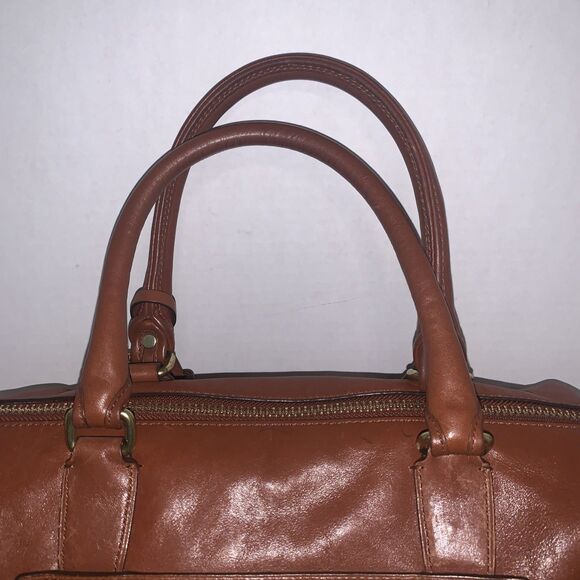 Coach Legacy Molly Brown Leather Shoulder Double Handbag 21132 Tassel Classic - Picture 6 of 16